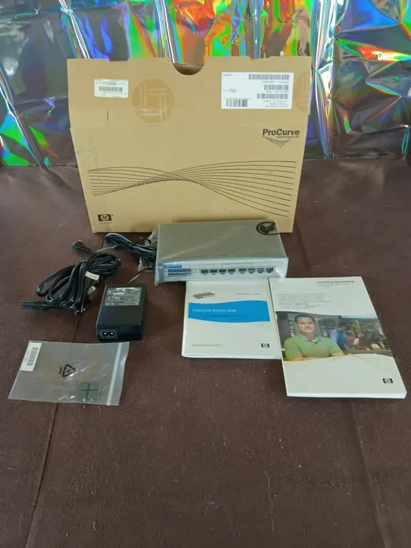 Коммутатор HP PROCURVE SWITCH 408 (J4097C) 8-PORT 10/100 DESKTOP ETHERNET SWITCH