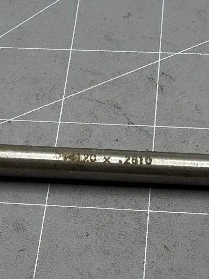 Режущий инструмент Yankee 303 End Mill 4 Flute Carbide M120-X .2810 Inch Solid C — фото лота 2