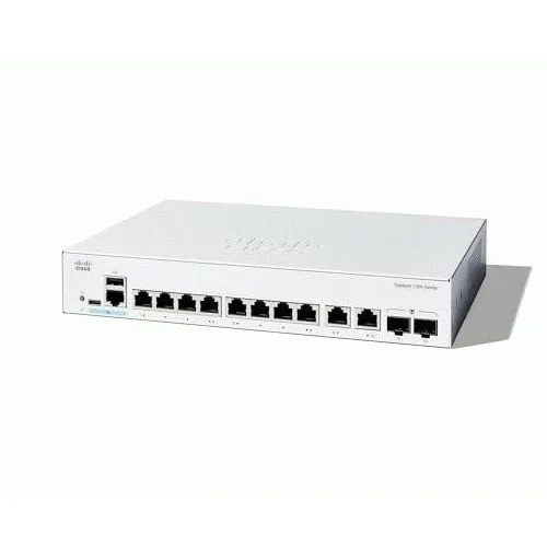 Коммутатор C1300-8T-E-2G Cisco Catalyst 1300 8-Port GE Ext PS Switch