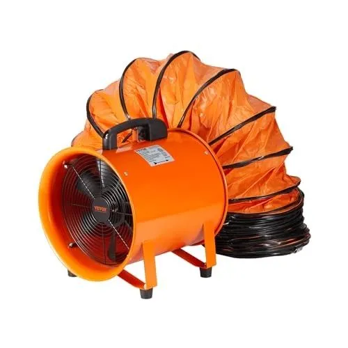 Вентилятор Duct Fan Blower 12 Inch 3198CFM 585W Portable — фото лота 1