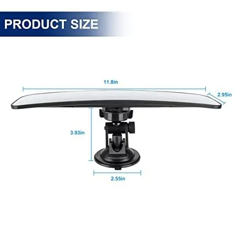 Вакуумная присоска 8sanlione 360-Degree Adjustable Car Rearview Mirror Suction C — фото лота 1