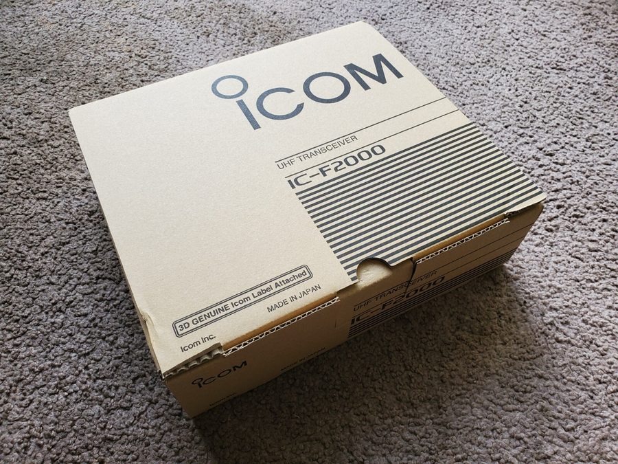 Радиостанция ICOM IC- F2000 UHF 4W two way radios two pack