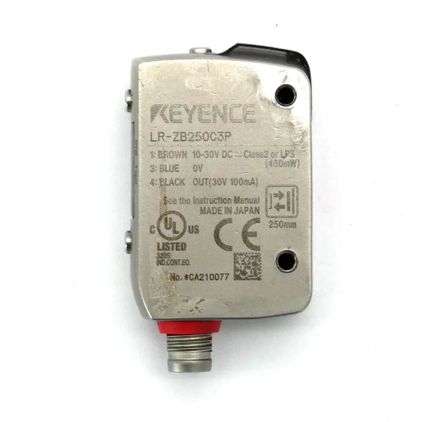 Датчик Keyence LR-ZB250C3P Sensor w/ M8 Connector Sn 250mm
