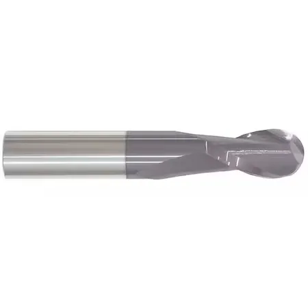 Режущий инструмент Zoro Select 221-001117 Carbide End Mill, 1/2In, 2Fl, Single, 