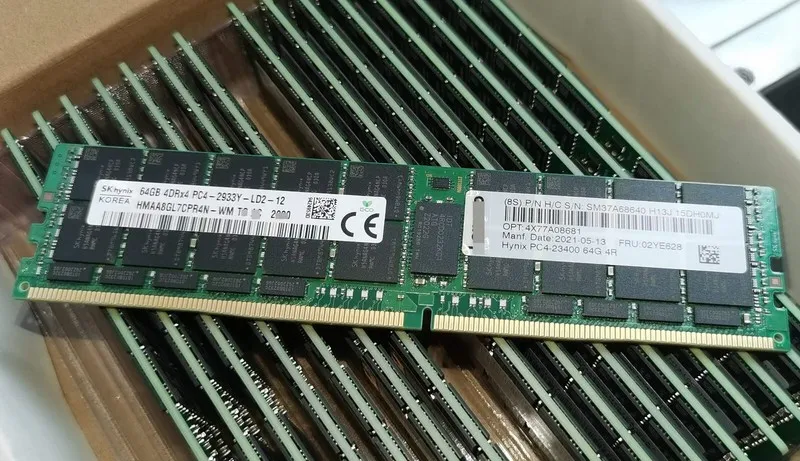Модуль памяти Hynix 64GB DDR4 2933MHz PC4-2933Y LRDIMM Server RAM HMAA8GL7CPR4N-