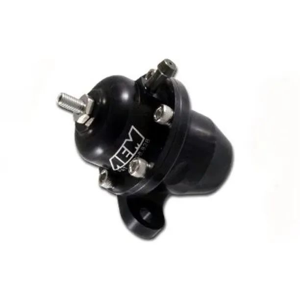 Трубопроводная арматура AEM 25-304BK Adjustable Fuel Pressure Regulator Black