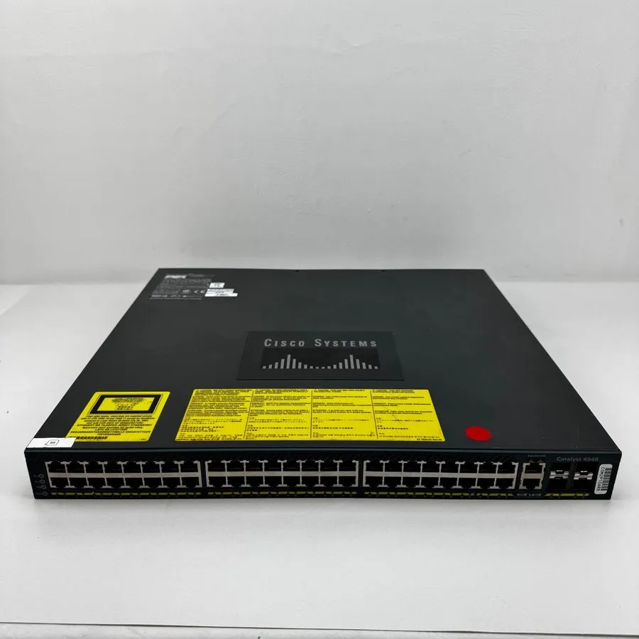 Коммутатор Cisco Catalyst 4948 WS-C4948 V06 48-Port 1U Fully Managed Switch 4x S