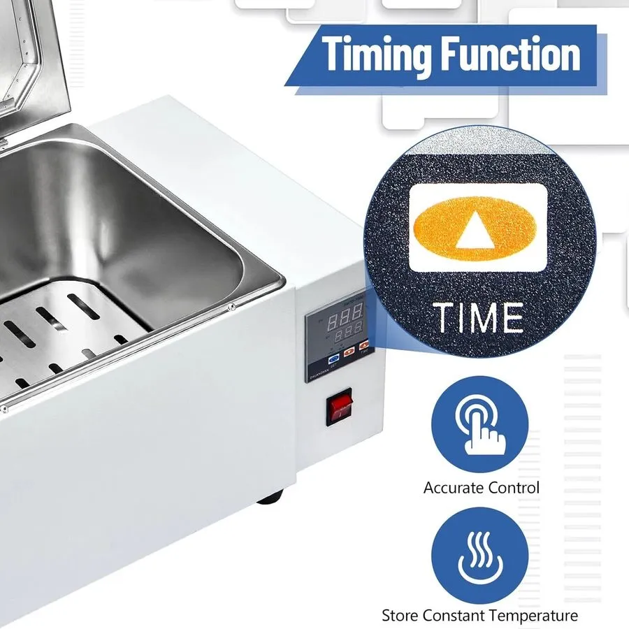 Водяная баня 30L Water Bath HH-600 Laboratory 1500w Digital Thermostatic 304 Sta — фото лота 2