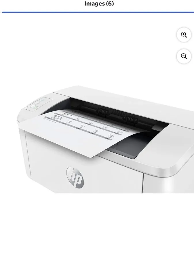 Лазерный принтер HP LaserJet M110w White Wireless Bluetooth Monochrome Laser Pri