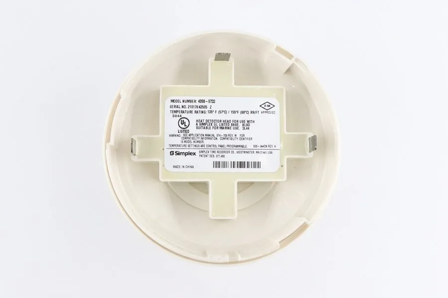 Оборудование пожарной сигнализации SET OF 10 Simplex 4098-9733 Addressable Heat