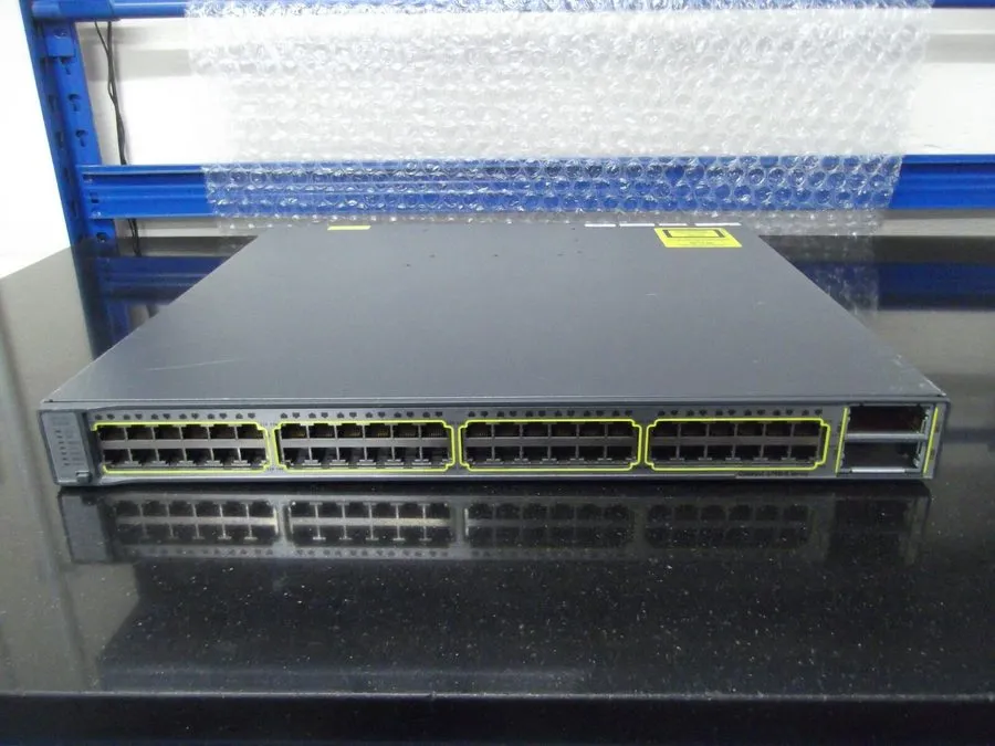 Коммутатор Cisco Catalyst 3750E WS-C3750E-48TD-S 48 Port Gigabit Switch 2 10Gb o