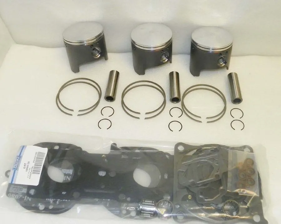 Георадар WSM YAMAHA 1300 GPR Top End Piston Rebuild Kit 010-824-10P, 60T-11631-0 — фото лота 1