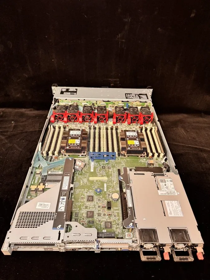 Сервер HP ProLiant DL360 Gen10 8SFF 2x Gold 6138 40-Core 256GB 2x1TB M.2 640FLR  — фото лота 2