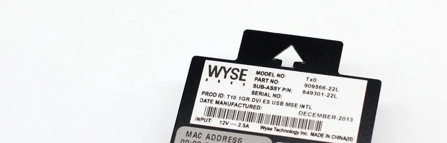 Тонкий клиент WYSE T10 1GR USB INTL TX0 909566-22L DELL 3010 Thinclient Computer — фото лота 3