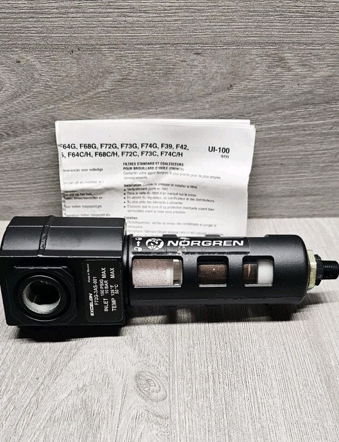 Фильтр Norgren Excelon F72G-3AS-001 Pneumatic Filter 3/8" NPT 150PSI