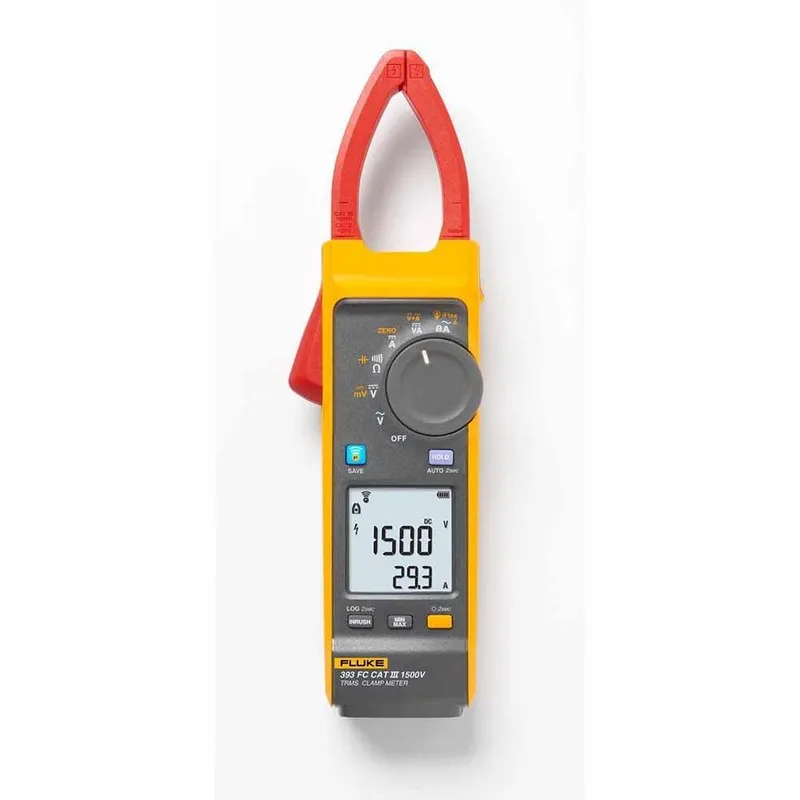 Тестер Fluke 393 FC True RMS Clamp Meter 1500V CAT III, Compact IP54 Rated