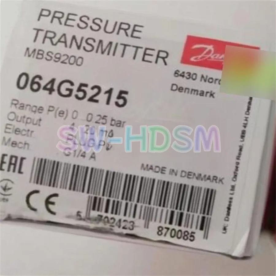 Датчик давления Danfoss Pressure Transmitter Sensor MBS9200 064G5232 0-0.2bar