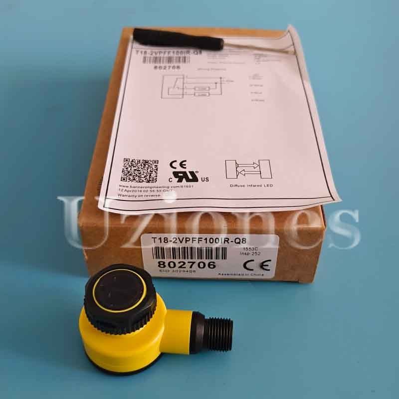 Фотоэлектрический датчик Banner Photoelectric Sensor T18-2VPFF100IR-Q8 10-30VDC
