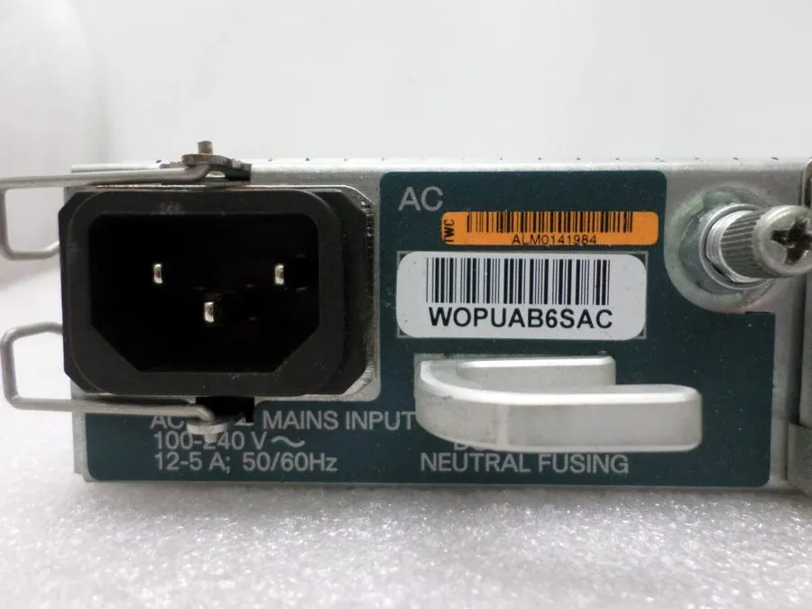 Блок питания Cisco 15454-M6-AC Cisco ONS 15454 M6 1500W Redundant Power Supply P — фото лота 1