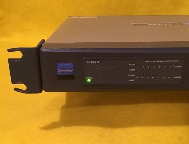 Коммутатор Linksys Cisco SRW2016 V1.3 16-Port Gigabit Switch with Webview