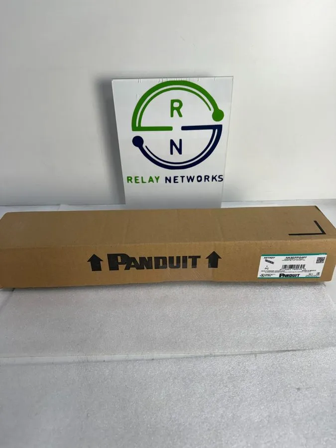 Патч-панель Panduit NetKey NK5EPPG48Y Cat5e 48-Port RJ-45 2U 19in Rack Patch Pan