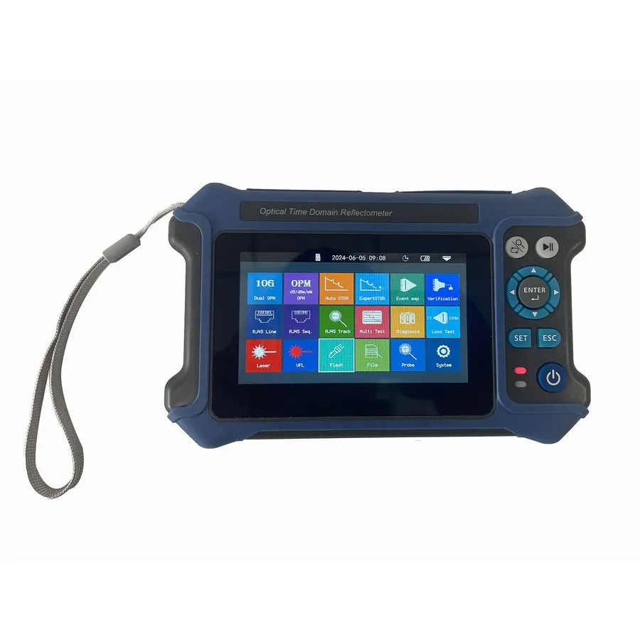 Тестер 4.3-in Wavelength OTDR 16-IN-1 OPM Optical Time Domain Reflectometer JW33