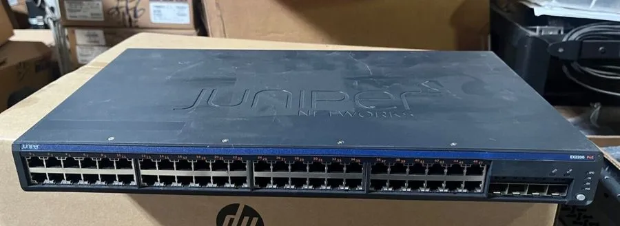 Коммутатор Juniper EX2200 48 Port Power Over Ethernet Switch PoE 405W EX2200-48P