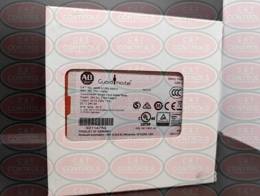 Реле безопасности 440R-S12R2 Allen Bradley Guardmaster Single Input Safety Relay