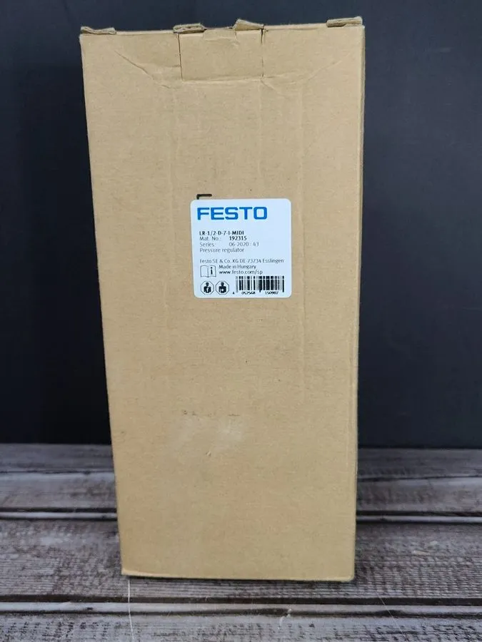 Трубопроводная арматура FESTO LR-1/2-D-7-I-MIDI 192315 Pressure Regulator — фото лота 1