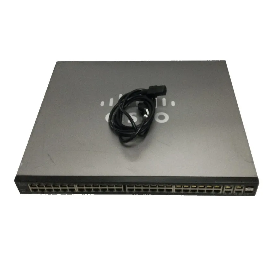 Коммутатор Cisco SG300-52P-K9 SG300 52 port GIG POE switch .90days