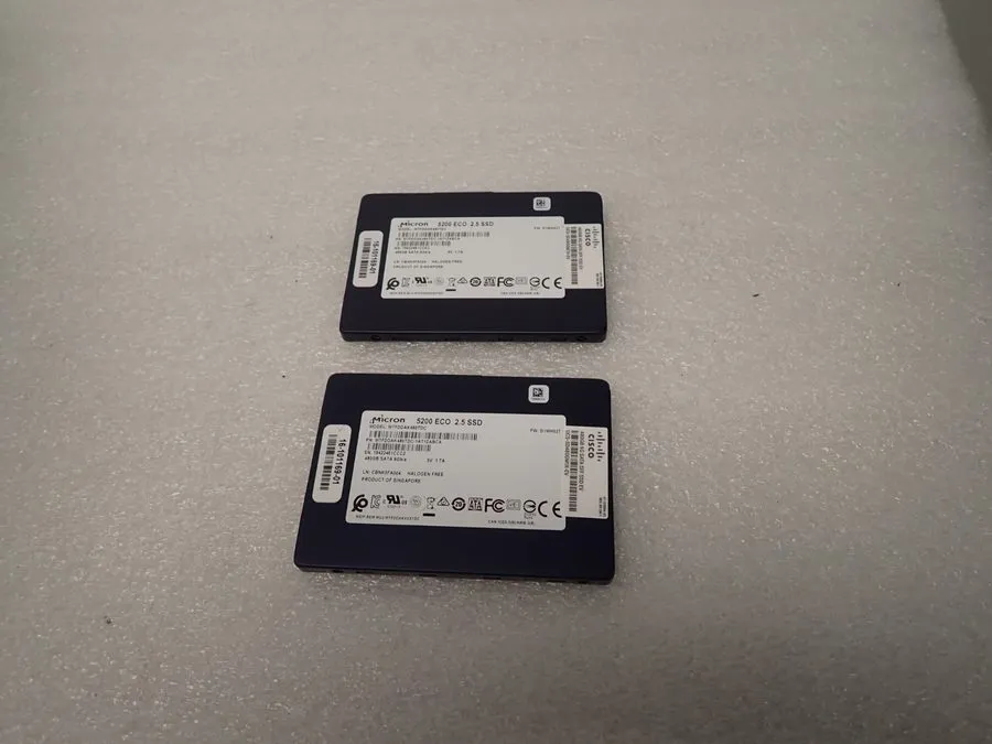SSD-накопитель Micron 5200 ECO 480GB 2.5" SATA 6G RI Enterprise SSD MTFDDAK480TD