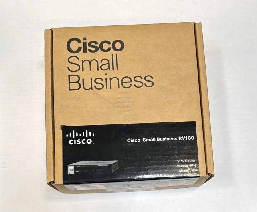 Маршрутизатор Cisco Small Business Single Band RV180 VPN 4 Port Router