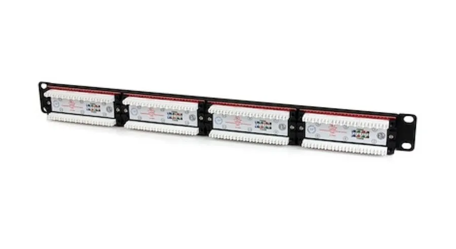 Патч-панель StarTech 24 Port 1U Rackmount Cat 6 110 Patch Panel (C6PANEL24)