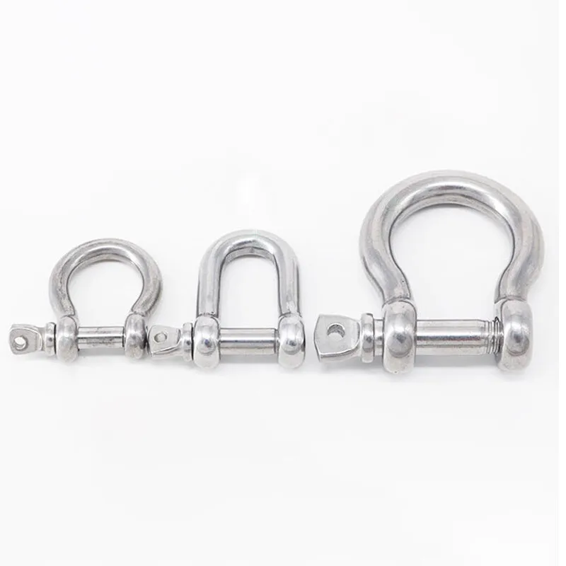 Такелажная скоба Bow Shackle Lifting Towing Connect Rigging Buckles 304 Stainles