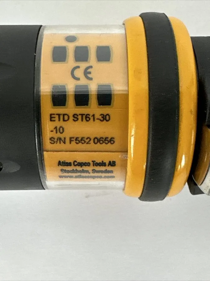 Пневмооборудование Atlas Copco ETV ST61-30-10 Nutrunner(8433 2023 92)