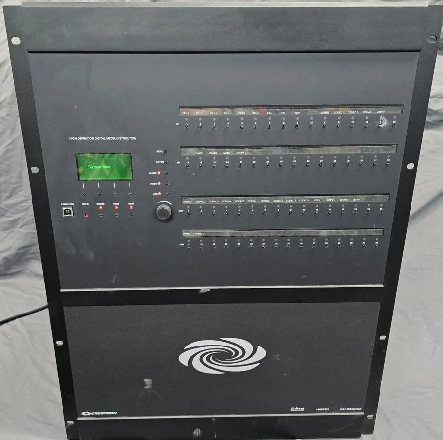 Видеокоммутатор Crestron DM-MD32x32 Digital Media Switcher w/ 4K Modules and Pow