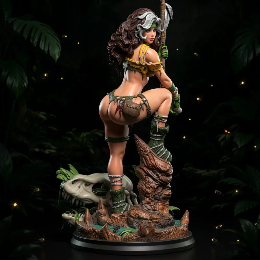 Лабораторный прибор Savage Rogue Sexy NSFW Xmen V9! 3DPrinted 16k Res! HandPaint