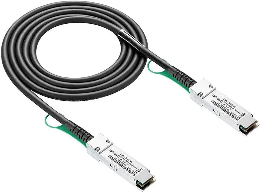 Кабель 40G QSFP+ DAC Twinax Cable, 40GBASE-CR4 Passive Direct Attach Copper Cabl — фото лота 1