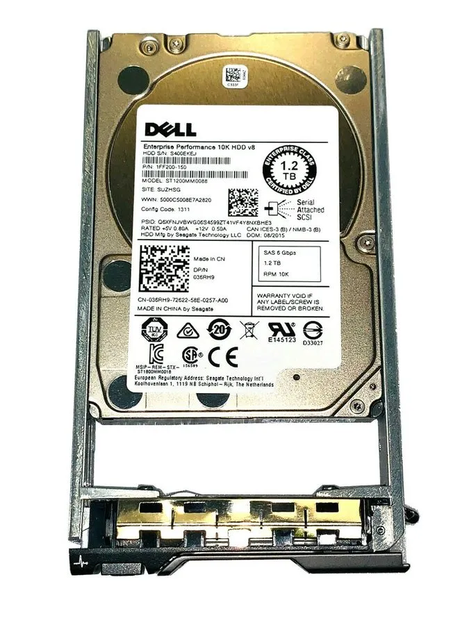Жёсткий диск Dell WXPCX 0WXPCX ST1200MM0088 1.2TB 10K SAS 12GB/s 2.5 in HDD Hard