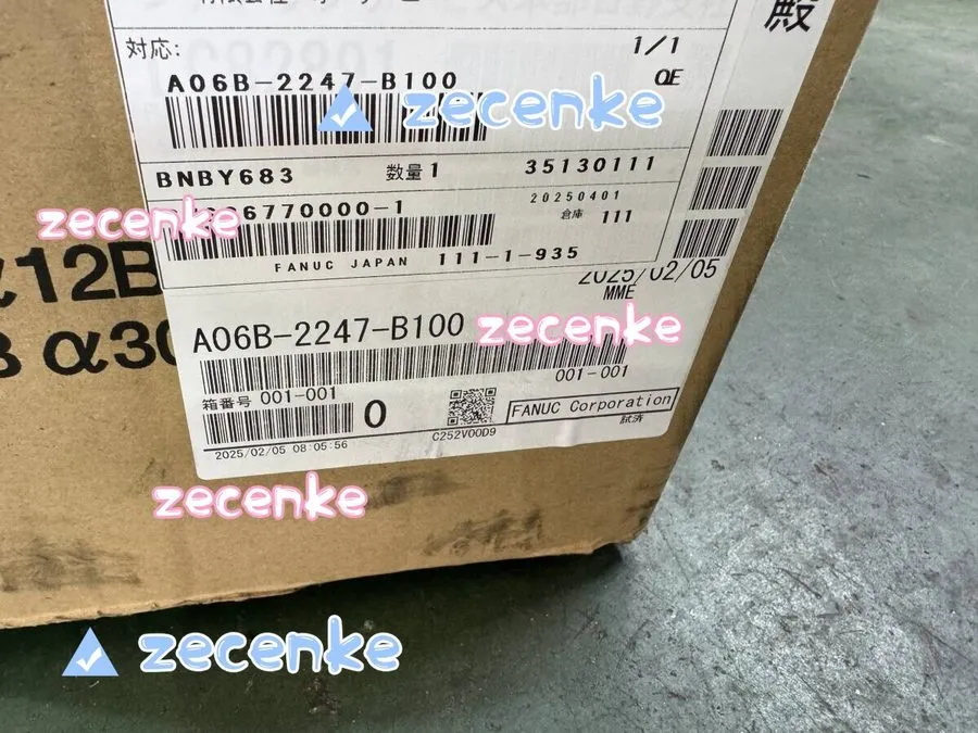 Серводвигатель A06B-2247-B100 Fanuc AC SERVO MOTOR αiF 22/3000-BA06B-2247-B100Ex