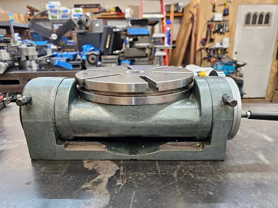 Поворотный стол Vertex 12" 300mm VUT-12 Tilting Angle Rotary Table Beautiful Sha