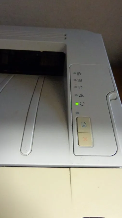 Лазерный принтер HP LaserJet P2035N Laser Printer w/ Toner NO POWER CORD