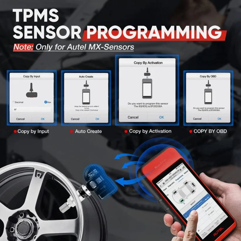 Диагностический сканер Autel MaxiTPMS ITS600E TPMS Diagnostic Scanner Tool Relea — фото лота 1