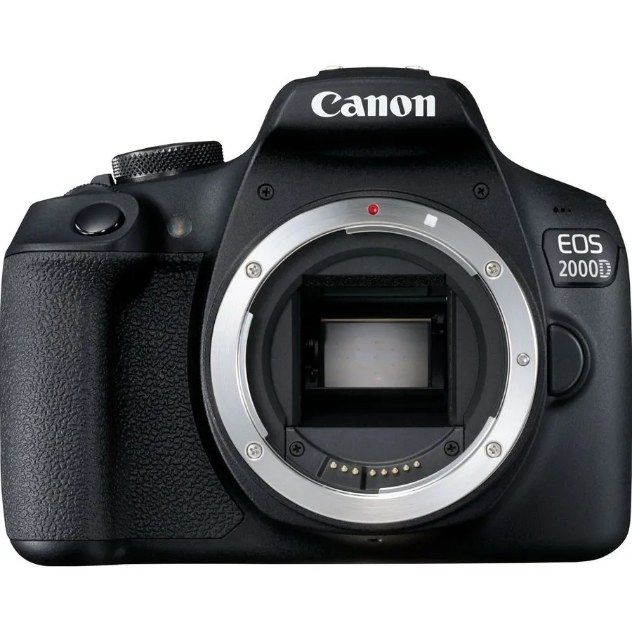 Фотокамера Canon EOS 2000D/Rebel T7 DSLR Camera (Body) + 32GB + Flash + Tripod B
