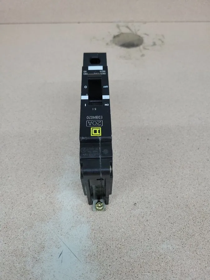 Автоматический выключатель Square D EDB14020 Pole 20 Amp 480v Circuit Breaker