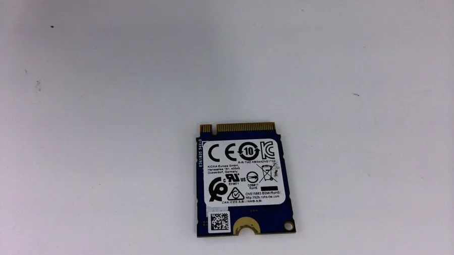 SSD-накопитель KIOXIA Toshiba BG4 128GB M.2 2230 PCIe Gen3 x4 NVMe SSD KBG40ZNS1 — фото лота 2