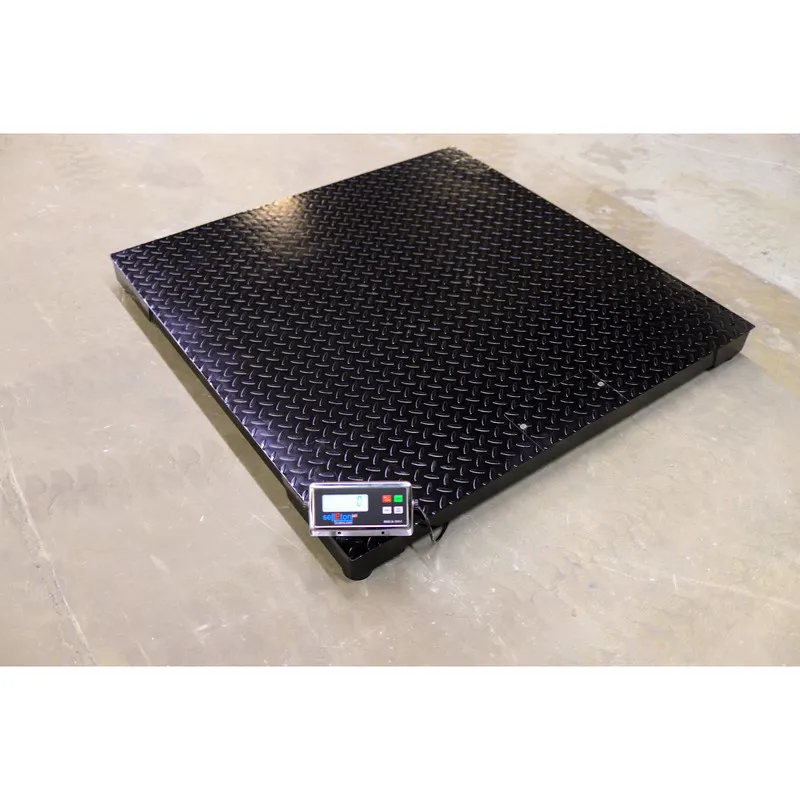 Весы SL-700-4x4 (48" x 48") Industrial Floor Scale Warehouse Pallet 2500 lbs x .