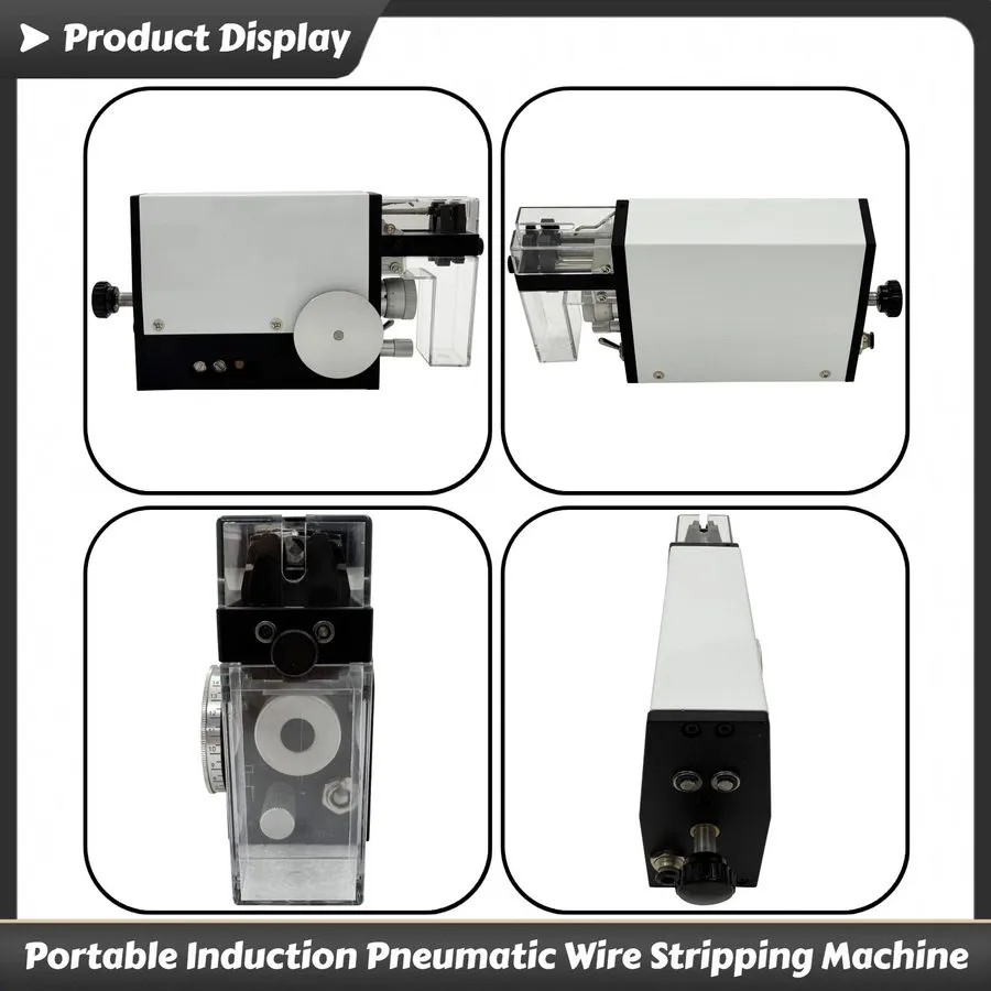 Станок для зачистки проводов JC-2015C Portable Small Induction Pneumatic Wire St — фото лота 1