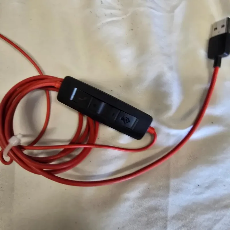 VoIP-шлюз Plantronics 3220 USB Type-A Corded Stereo Headset 209745-101 — фото лота 1