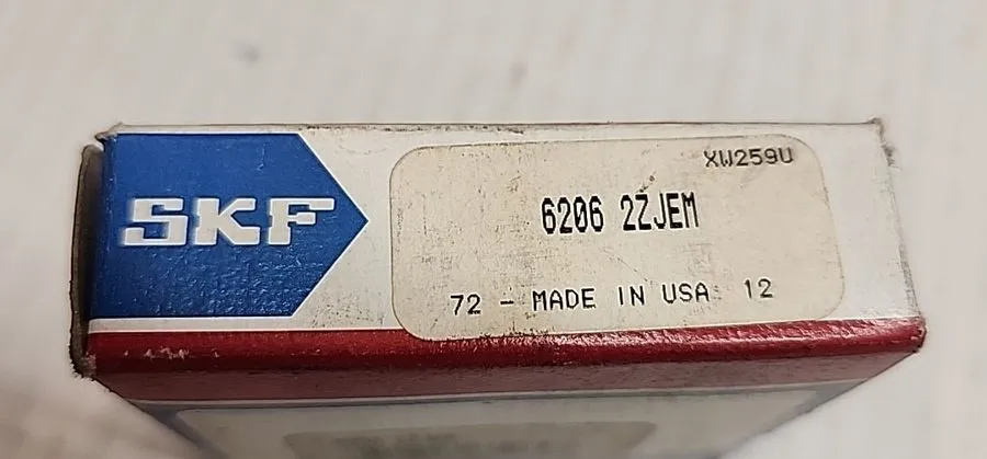 Подшипник SKF 6207 2ZJEM/ C3HT51 SINGLE ROW BALL BEARING ***LOTOF3 — фото лота 2